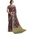 Ashika Gadwal Cotton Silk Purple Saree for women with Blouse Piece