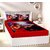 Welhouse India Velvet 1 Double Bedsheet  2 Pillow Cover