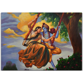 Buy Style Crome Radha Krishna Swinging In The Raining Season
