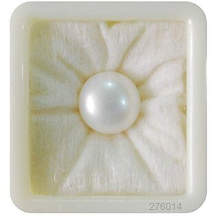                       Pearl 8.45 Carat - 9.25 Ratti Pearl Gemstone Original Certified Natural White Color Moti Stone                                              
