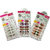 BLACKBOND Artificial Nails Set Of All 100 Pcs. FREE 1 Pcs. Nail Glue (GUM) and FREE 1 Pcs Random Design Nial sticker