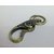 Styler Metal Golden Double Key Ring Hook Magnetic Compass Key Chain