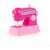 Kid's ABS Plastic Household Set with Washing Machine, Vacuum Cleaner, Sewing Machine and Iron (Multicolour, FBhousehold
