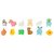 Cute Kids Choice Chu Chu Bath Toys for Baby Non-Toxic Toddler Set Multi Color (1 Set - 12 Pcs) Best Quality  Voice