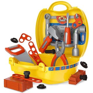 shribossji Tool Set Toys for Kids, (Set of 25 Pcs) Pretend PlaySet, Little Engineer Pretend Toolbox Construction Tools