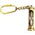 Antique Nautical Brass Metal Sand Timer Hourglass Keychain