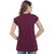 Lango Regular Fit Hosiery Purple Color T-shirt For Womens