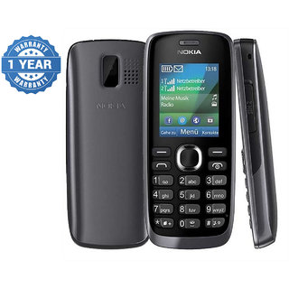 nokia 112 dark grey dual sim refurbished feature phone