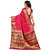 Dwarkesh Fashion Pink Color Banarasi Silk Saree With Matching Blouse Piece (MANGOLA PEACH)