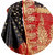 Dwarkesh Fashion Black Color Banarasi Silk Saree With Blouse Piece (PAN BUTTI BLACK)