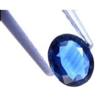                       Neelam Stone Original Certified Natural Blue Sapphire Gemstone 11.00 Ratti                                              
