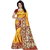 Dwarkesh Fashion Yellow Color Banarasi Silk Saree With Blouse Piece (RUBY YELLOW)