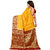 Dwarkesh Fashion Mustard Color Banarasi Silk Saree With Blouse Piece (SAINA MUSTARD)