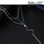 DALUCI Women Necklaces  Pendants 3 multi layer Necklace Tassel Charm Bar statement Necklace for Women