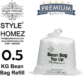 Style Homez Half kg Premium Bean Fillers for Bean Bags