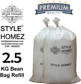 Style Homez 2.5 kg Premium Bean Fillers for Bean Bags