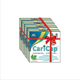 Buy ETHIX CARICAP strip of 6s (4 strips) 24 Caps Online @ ₹192 from ...