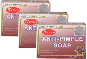 Renew Anti Pimple Soap - 135g (Pack Of 3)