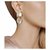 Kalavi Latest Design Gold Alloy Kundan Necklace Set with Earrings for Women/Party wear Jewellery Set with Earrings