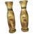 wooden carving decorative home accessory flower vase