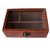 Anayra's Handcrafted Sheesham Jewelry Box with Glass Top