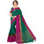 Ashika Tussar Silk Teal Green Woven Banarasi Festive Saree for Women