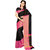Ashika Black  Festive  Banarasi Tussar Silk Woven Saree for Women With Blouse Piece