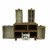 ZEVORA Wooden 5 Drawers Multi Purpose Utilities Cosmetic Vanity Storage Box (25X15) cm