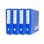 Box File Blue 3D Dot Floral Type (Pack Of 4)