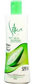 Silka Skin Green Papaya Whitening Lotion - 100g (Pack Of 3)