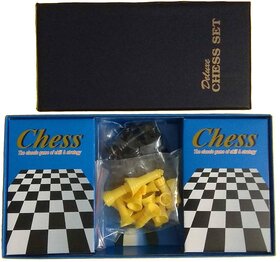 SHRIBOSSJI Chess Strategy Game for players Mind Develpment, easy to carry,Indoor Game for kids and adults BoardGame