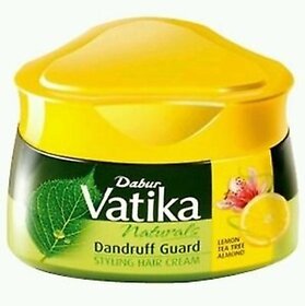Imported Vatika Naturals Dandruff Guard Hair Cream - 140 GM (Made in Europe)