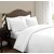 HomeStore-YEP White Plain 100 Cotton Double Bed Sheet with 2 Pillow Covers
