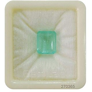                       Bhairawgems 6.25 Ratti 100 Emerald Panna Original Gemstone 100 Original Certified Natural Gemstone AA++ Quality                                              