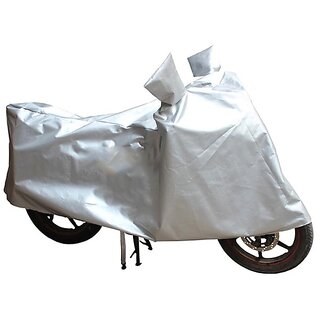                       ACS SILVER BIKE BODY COVER FOR PULSAR 150 DTS-I-COLOUR SILVER                                              