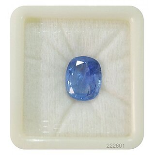                       Blue Sapphire Neelam, 6.00 Carat                                              