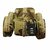 ZEVORA Multi Zipper Brown Military Tank 3D School Pencil Box for Boy, Girl, Stationery/ Storage Pouch with Number Lock