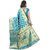 Adyah Enterprise Turquoise Banarasi Silk Saree_6146