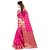 Adyah Enterprise Pink Banarasi Silk Saree6156