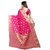 Adyah Enterprise Pink Banarasi Silk Saree6156