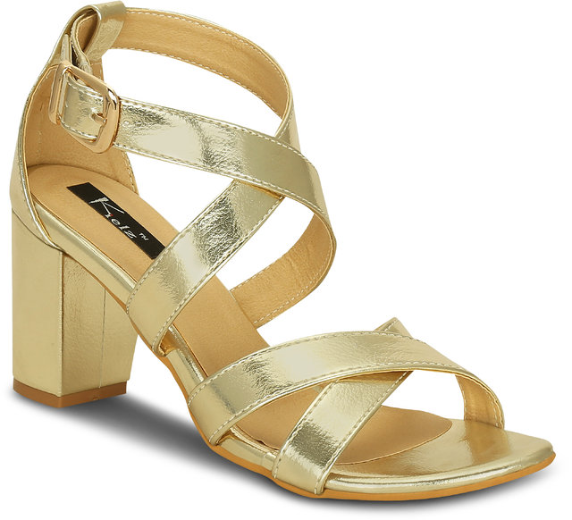 womens gold heels