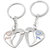 Faynci Love you inter connecting couple love Key Chain Gifting for Valentine Day/Birthday