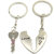Faynci Love Heart Universal Key with diamond Couple Heart Key Chain for Gifting Valentine Day/Birthday/Friendship Day
