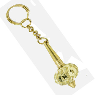 Buy Faynci Attractive Mahabali Hanuman Golden Gada Key Chain Online ...