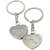 Faynci Two PC Heart I Love You Couple Key Chain for Gifting Valentine Day/Birthday/Friendship Day