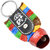 Faynci Cow Bell Multicolor Key Chain for Gifting
