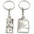 Faynci High Quality Metal Wallet with Money Couple Key Chain for Gifting Valentine Day/Birthday/Friendship Day