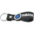 Faynci Yamaha Inspired Double Sided Silicon Keychain  collectible Black Blue