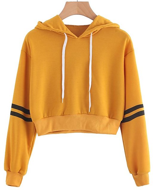 womens mustard sweatshirt