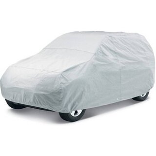                       ACS  Car body cover Dustproof and UV Resistant Pockets  for Bolero - Colour Silver                                              